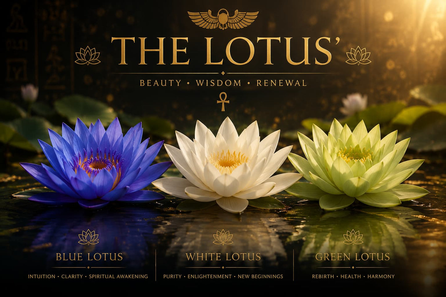 House of Essence – The Lotus' Collection | Egyptian-Inspired Lotus Perfumes